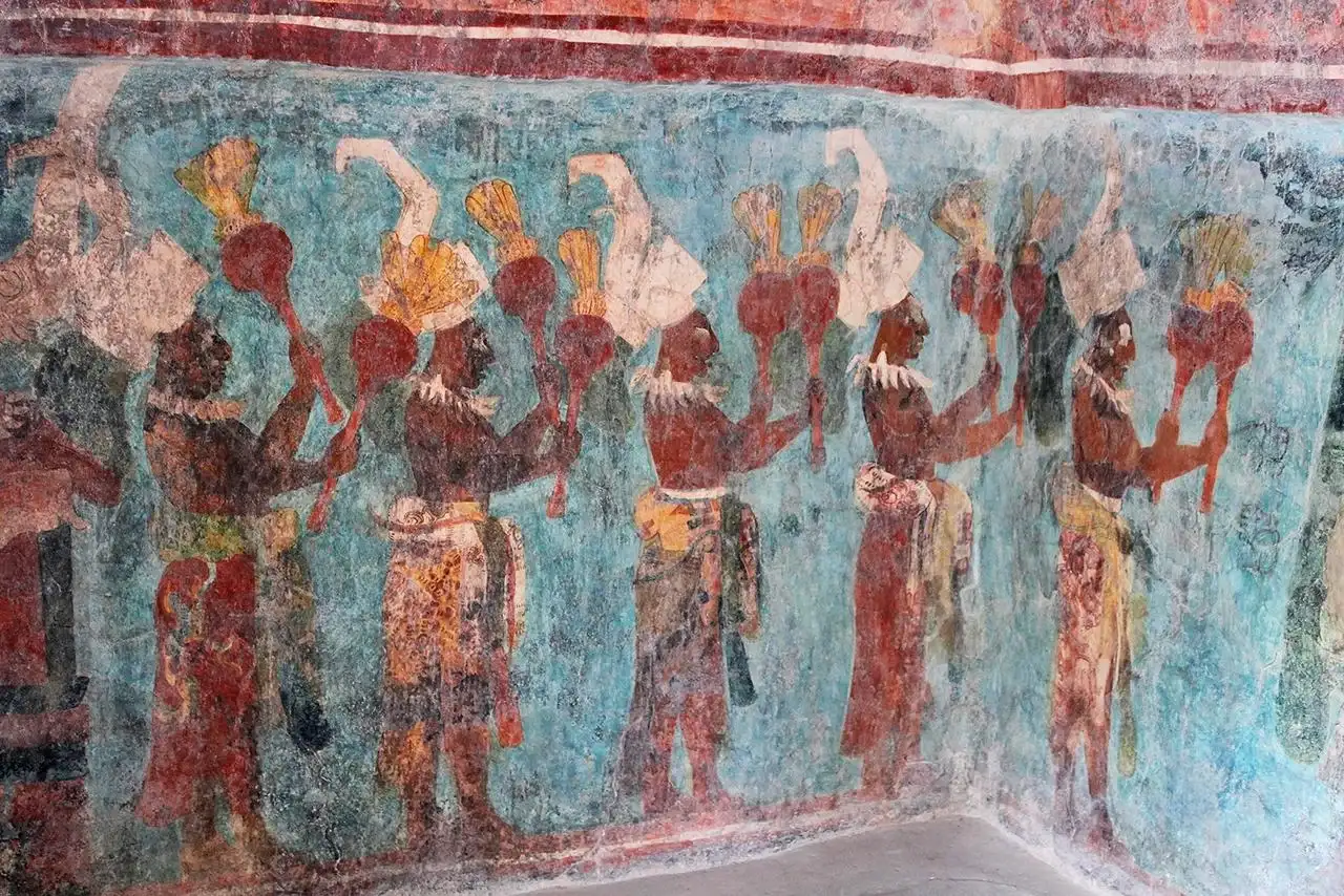 玛雅人口密度LiDAR扫描