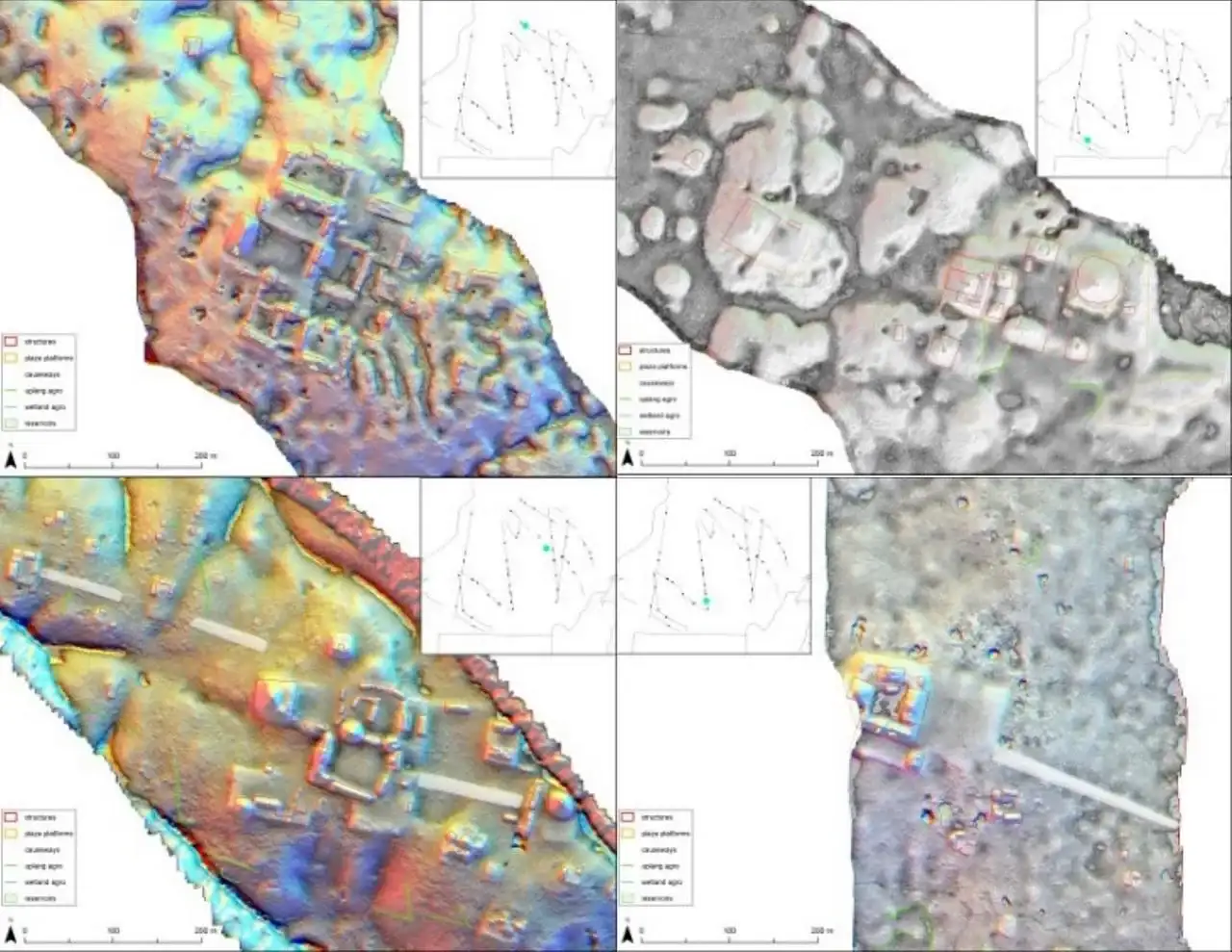玛雅定居点分布