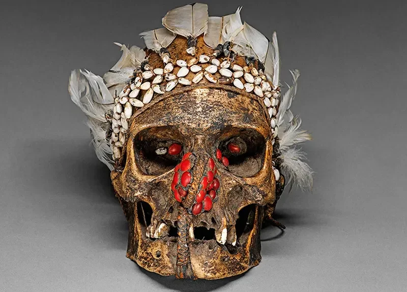 阿斯马特人头骨