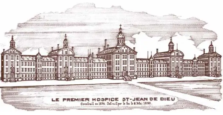 医院的早期照片