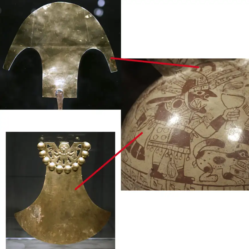 西潘王墓出土的头饰与背甲