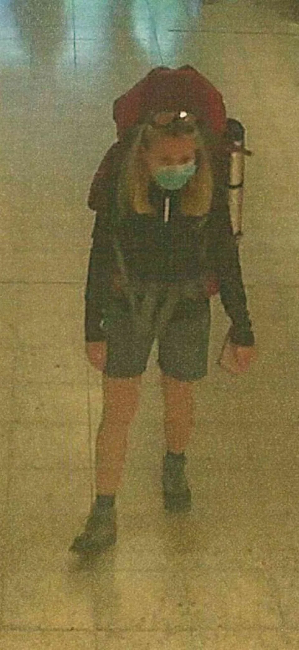 Scarlett在超市被监控摄像头拍下的最后一张照片