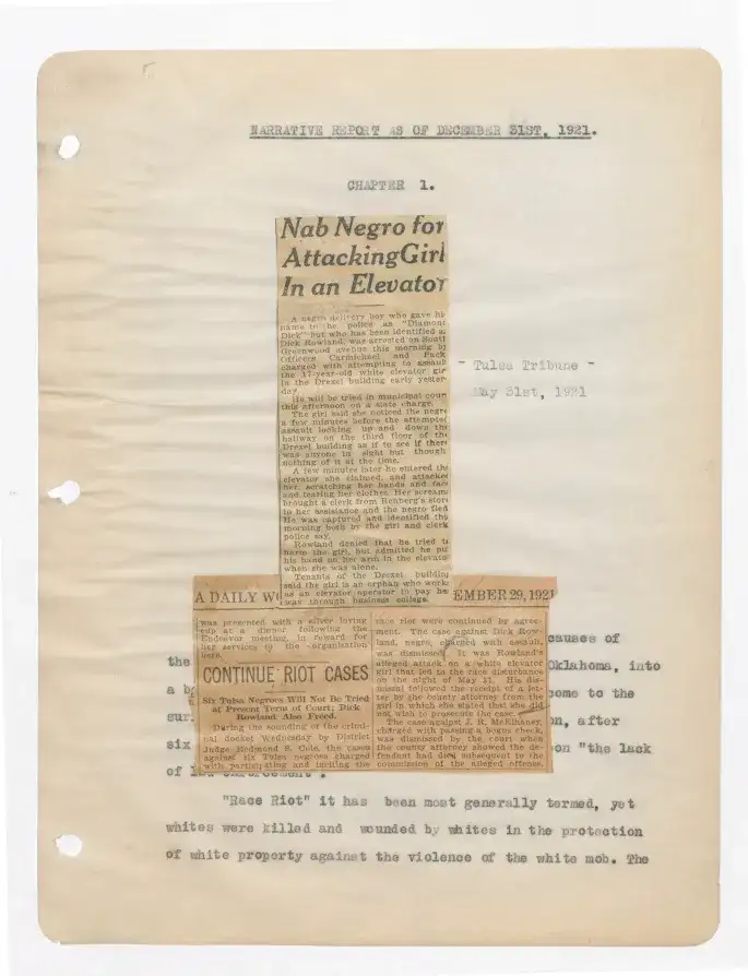 报纸报道所谓的袭击事件