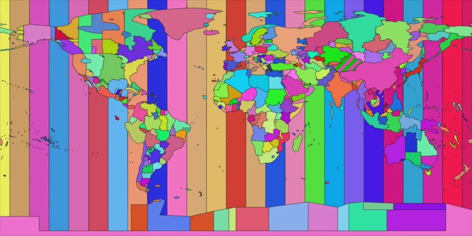 Time Zone Map